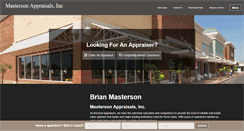 Desktop Screenshot of mastersonappraisals.com